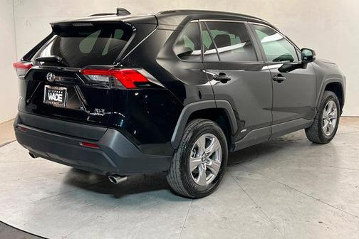 Midnight Black Metallic 2025 Toyota RAV4 Hybrid XLE