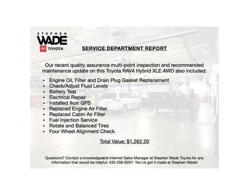 Midnight Black Metallic 2025 Toyota RAV4 Hybrid XLE