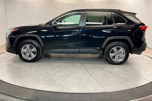Midnight Black Metallic 2025 Toyota RAV4 Hybrid XLE