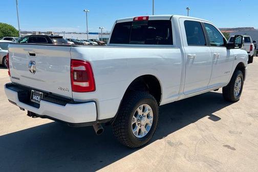 Bright White Clearcoat 2024 RAM 2500 Laramie Crew Cab 4x4 6'4' Box
