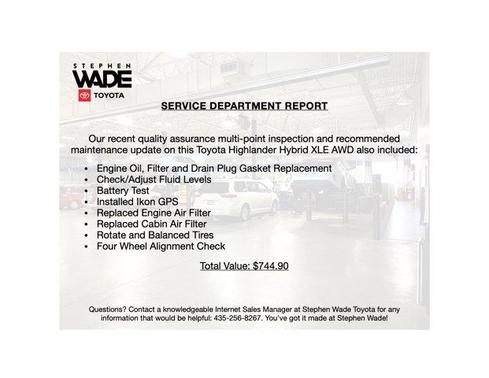 Heavy Metal 2025 Toyota Highlander Hybrid XLE