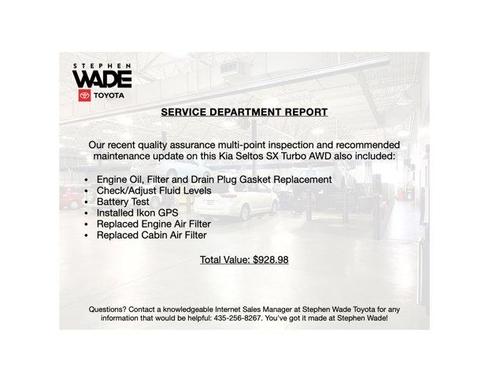 2025 Kia Seltos SX Turbo