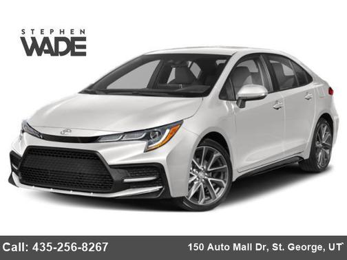 White 2022 Toyota Corolla SE