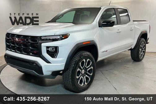 Summit White 2024 GMC Canyon AT4