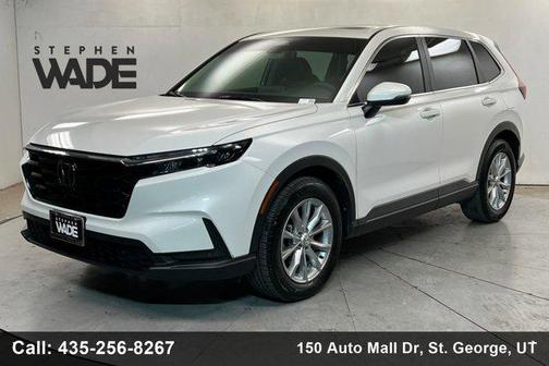 Platinum White Pearl 2025 Honda CR-V EX-L AWD