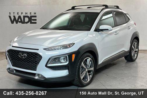 Chalk White 2019 Hyundai KONA Limited