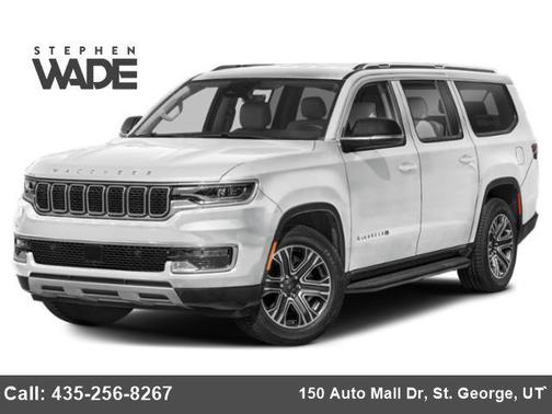 Bright White Clearcoat 2024 Jeep Wagoneer L Series II 4x4