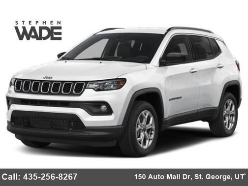 Bright White Clearcoat 2025 Jeep Compass Sport