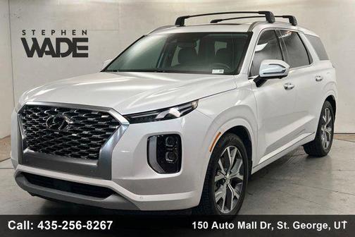 Hyper White 2021 Hyundai PALISADE Limited