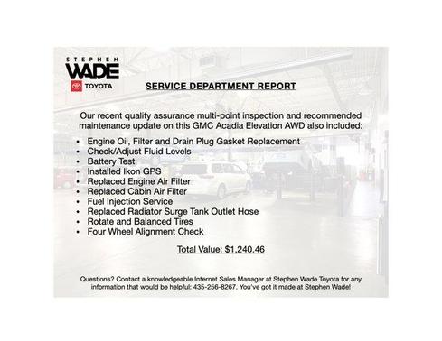 2024 GMC Acadia AWD Elevation