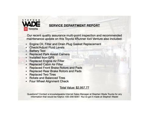 2021 Toyota 4Runner Venture Special Edition