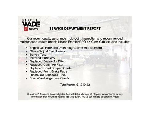 2022 Nissan Frontier PRO-4X