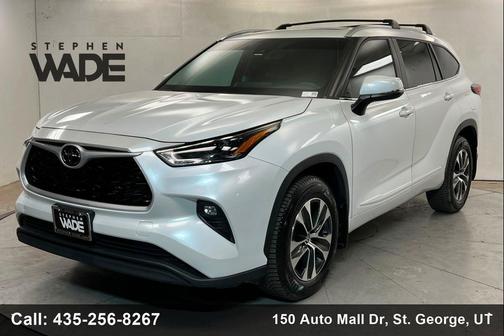 Wind Chill Pearl 2023 Toyota Highlander XLE