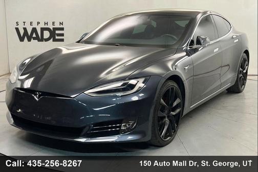 Midnight Silver Metallic 2019 Tesla Model S Performance