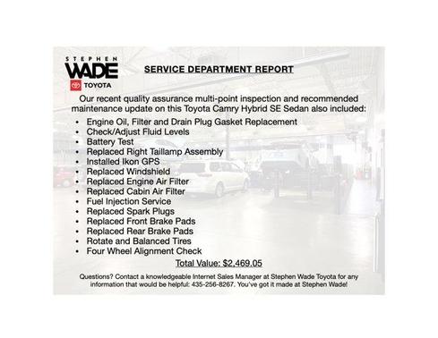 2015 Toyota Camry Hybrid SE