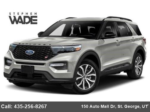 ICONIC SILVER METALLIC 2022 Ford Explorer ST