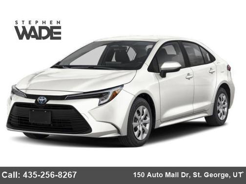 Ice Cap 2026 Toyota Corolla Hybrid LE