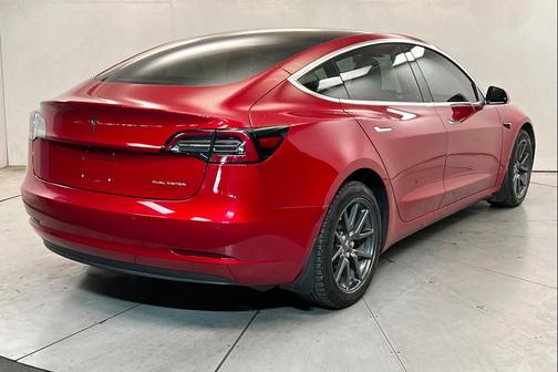 Red Multi-Coat 2018 Tesla Model 3 Long Range