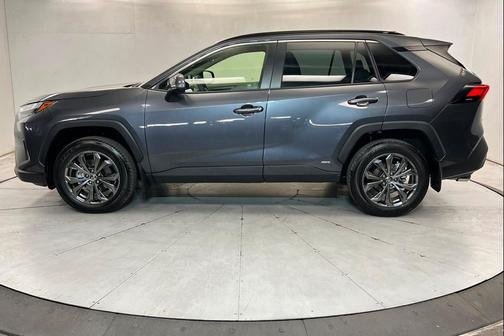 Magnetic Gray Metallic 2025 Toyota RAV4 Hybrid XLE Premium