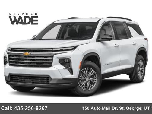 Summit White 2025 Chevrolet Traverse LT