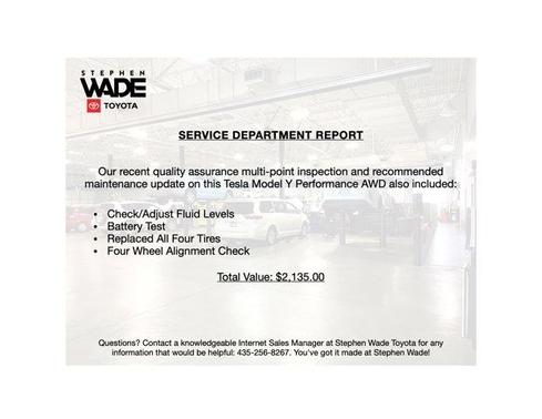 2022 Tesla Model Y Performance Dual Motor All-Wheel Drive