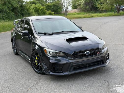 Dark Gray Metallic 2018 Subaru WRX STI Base