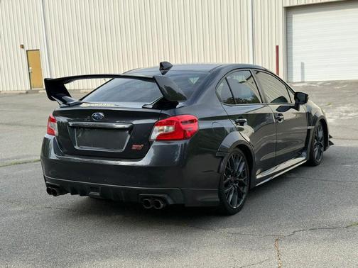 Dark Gray Metallic 2018 Subaru WRX STI Base