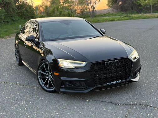 Black 2018 Audi S4 3.0T Prestige