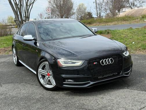 Black 2013 Audi S4 3.0T Prestige