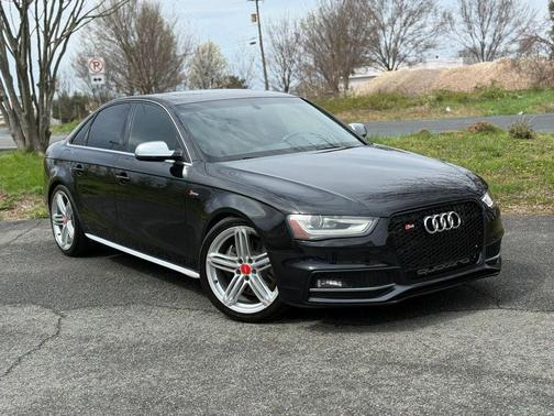 Black 2013 Audi S4 3.0T Prestige