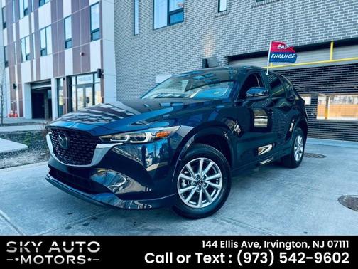 Deep Crystal Blue Mica 2025 Mazda CX-5 2.5 S Select Package