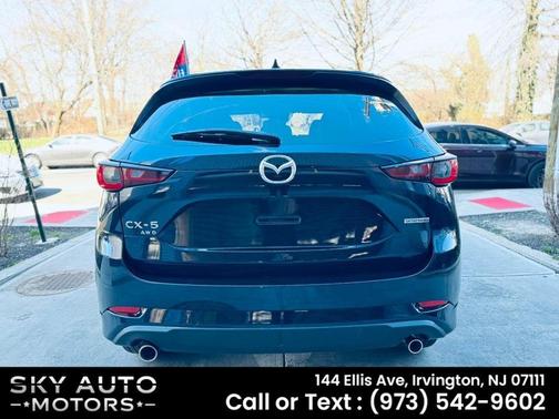 Deep Crystal Blue Mica 2025 Mazda CX-5 2.5 S Select Package