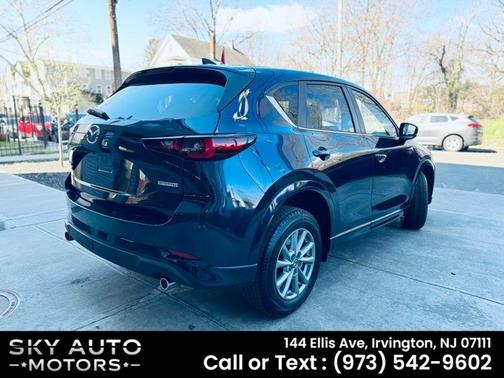 Deep Crystal Blue Mica 2025 Mazda CX-5 2.5 S Select Package