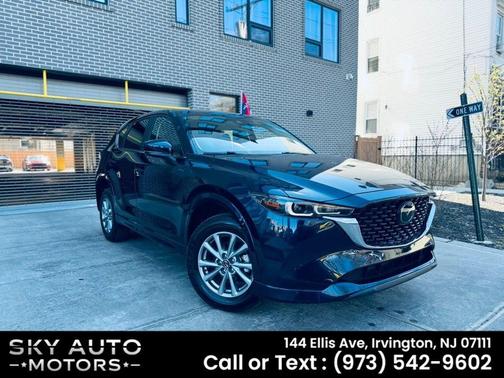 Deep Crystal Blue Mica 2025 Mazda CX-5 2.5 S Select Package