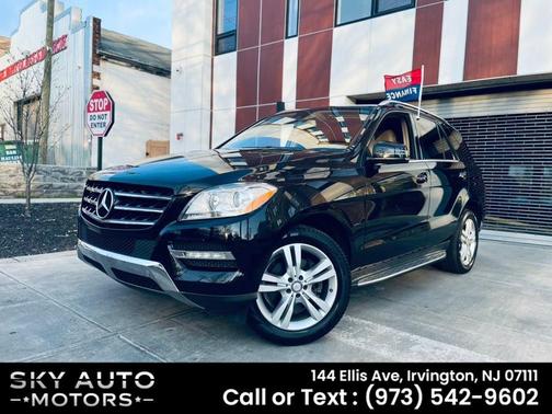 Black 2015 Mercedes-Benz M-Class 4MATIC