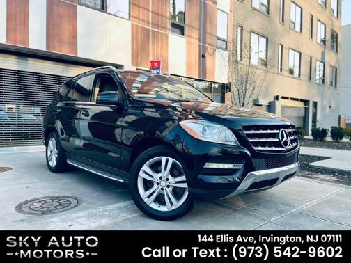 Black 2015 Mercedes-Benz M-Class 4MATIC