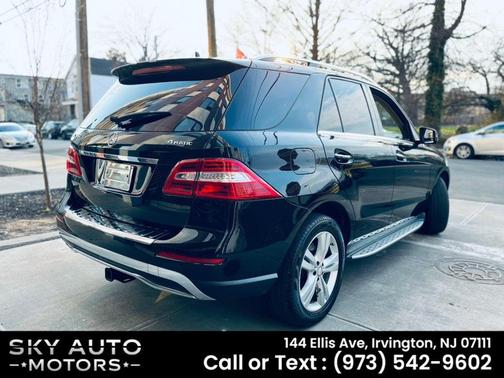 Black 2015 Mercedes-Benz M-Class 4MATIC