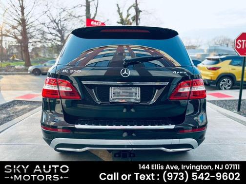 Black 2015 Mercedes-Benz M-Class 4MATIC