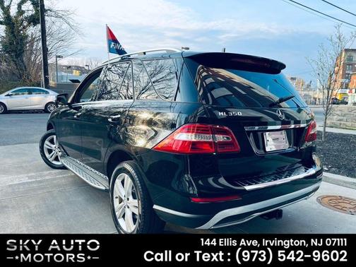 Black 2015 Mercedes-Benz M-Class 4MATIC