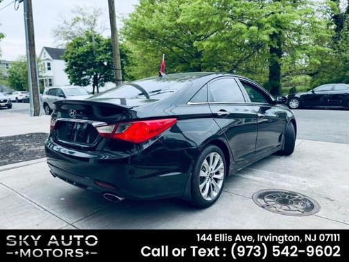 Midnight Black 2012 Hyundai SONATA SE 2.0T