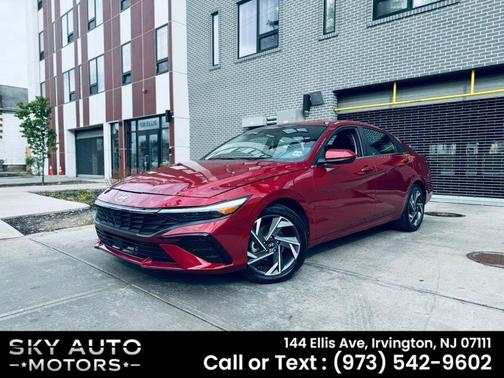 Ultimate Red 2025 Hyundai ELANTRA SEL
