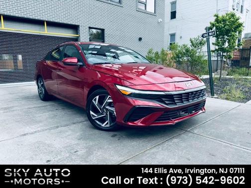 Ultimate Red 2025 Hyundai ELANTRA SEL