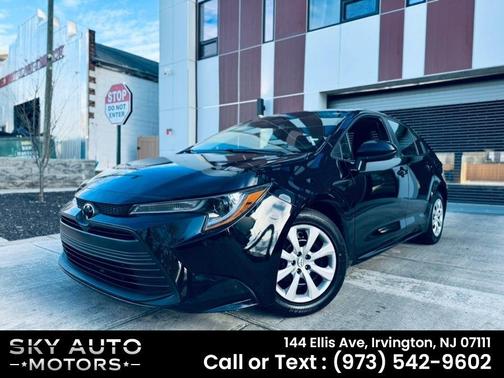 Midnight Black Metallic 2023 Toyota Corolla LE