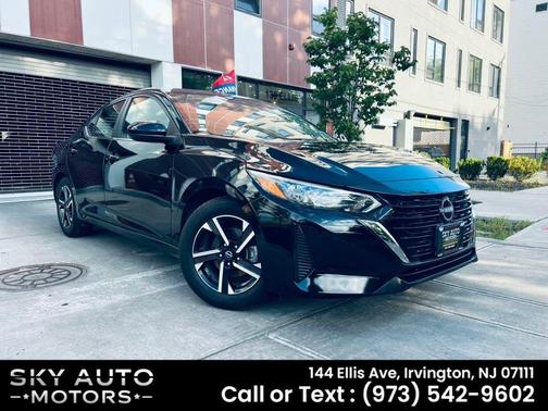 Super Black 2024 Nissan Sentra SV