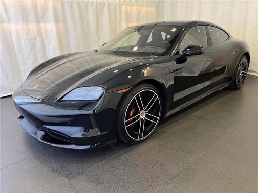 Black 2025 Porsche Taycan