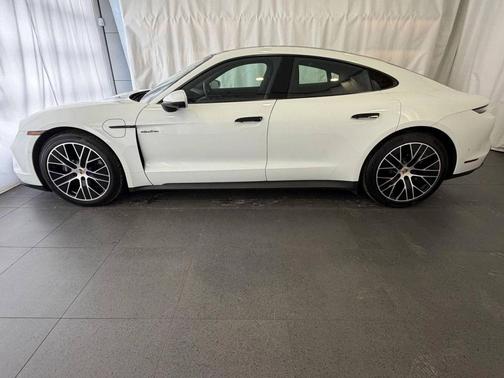 White 2025 Porsche Taycan