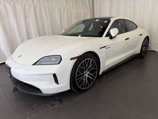 White 2025 Porsche Taycan