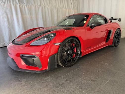 Guards Red 2025 Porsche 718 Cayman