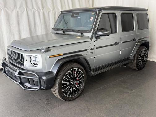 Gray / Black 2025 Mercedes-Benz AMG G 63 4MATIC
