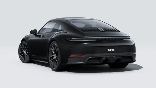 Jet Black Metallic 2025 Porsche 911